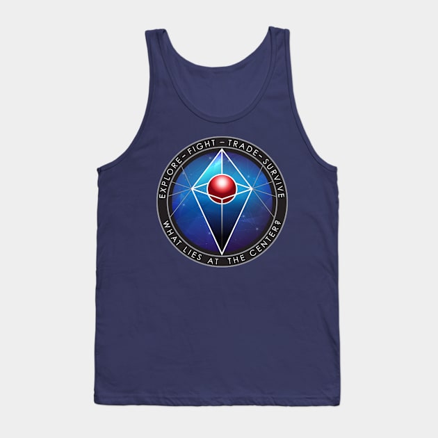 Explorer of many Skies Tank Top by MatamorosGraphicDesign